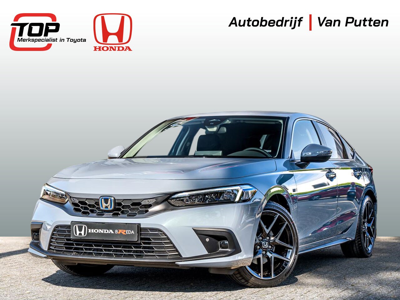 Honda Civic - 2.0 Hybrid 184pk Elegance Automaat | Nieuwe NL Auto | Snel rijden | Navi | Carplay - Andro - AutoWereld.nl