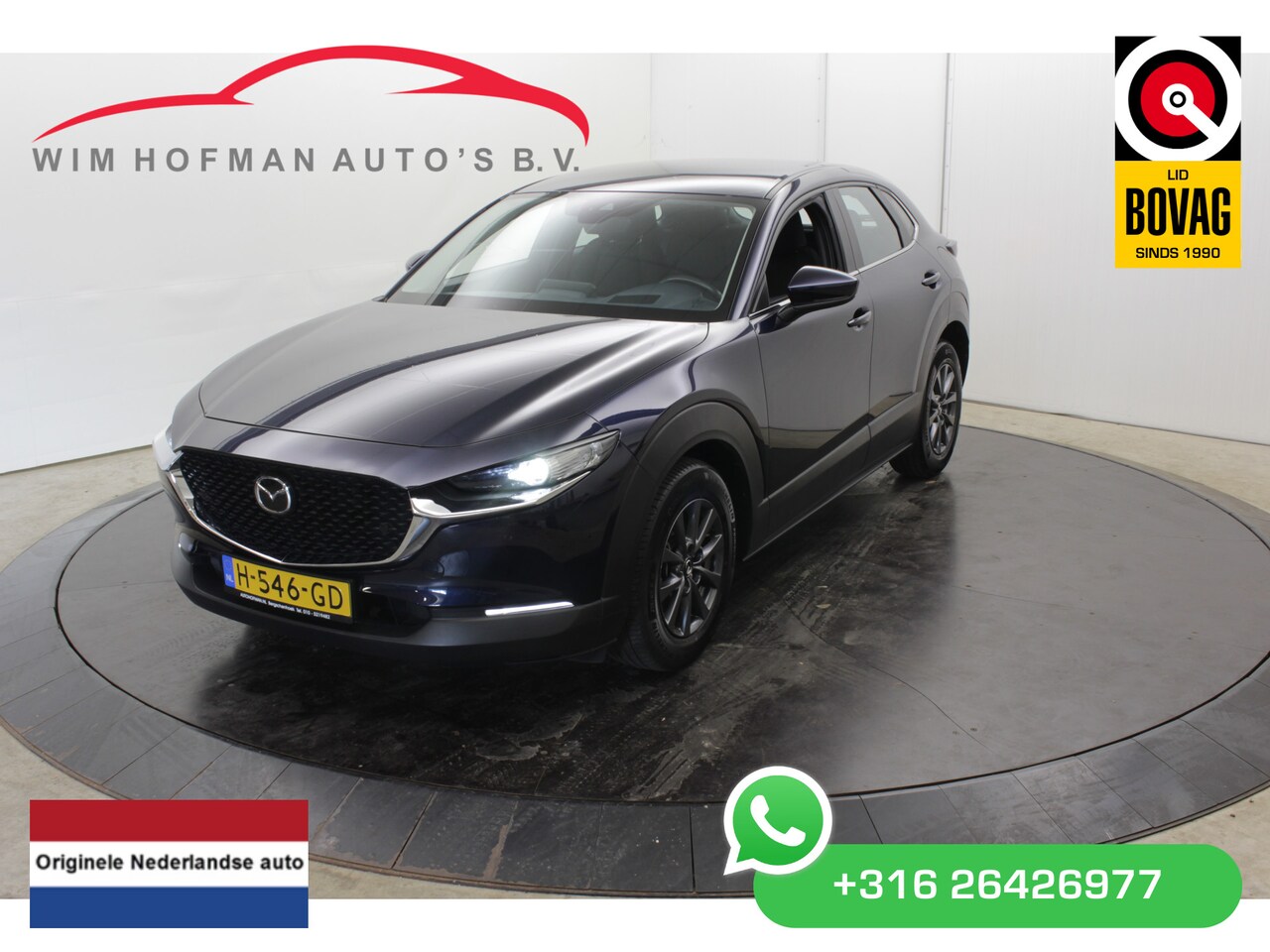 Mazda CX-30 - 2.0 e-SkyAc-G M Hybrid Comfort Trekh EL aKlep Camera dodehoek - AutoWereld.nl