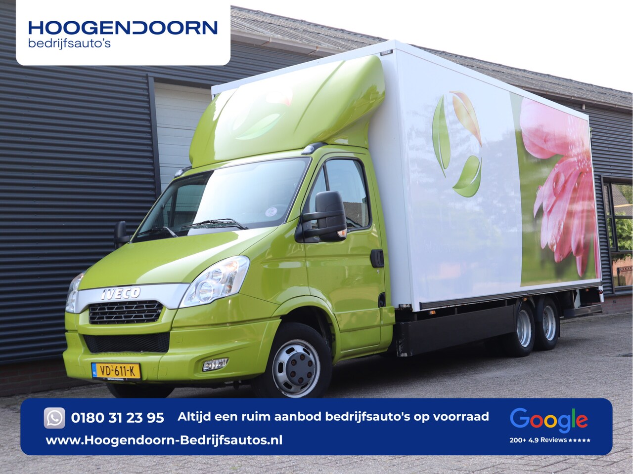 Iveco Daily - 50C170 pk 3.0 Euro 5 Clixtar - Veldhuizen - Laadklep - Clima - AutoWereld.nl