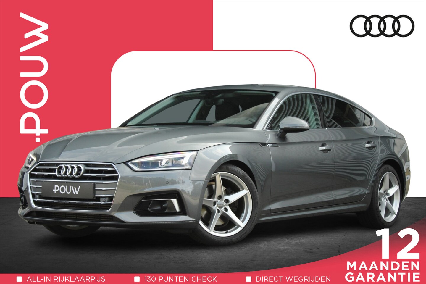 Audi A5 Sportback - 40 TFSI 190pk Sport Pro Line | Adaptieve Cruise | Stoelverwarming | Sportstoelen | LED Kop - AutoWereld.nl