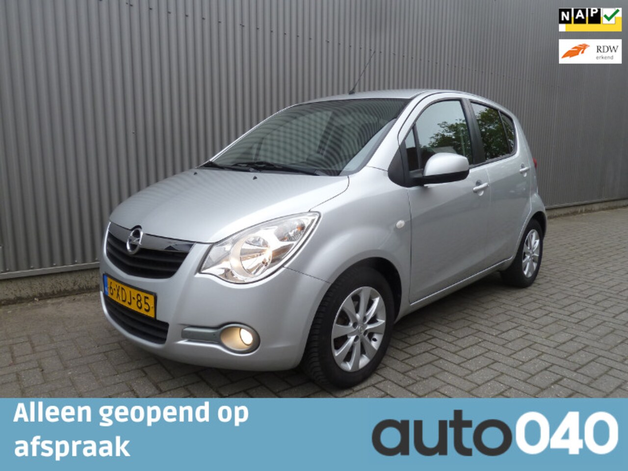 Opel Agila - 1.0 Berlin/Airco/Audio/Lmv - AutoWereld.nl