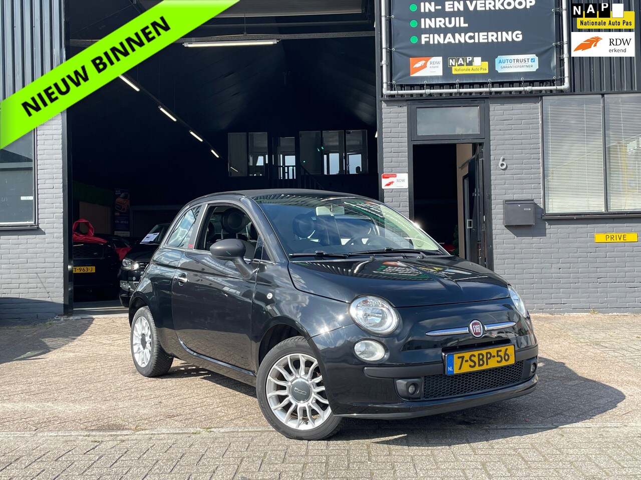 Fiat 500 C - 1.2 Pop|Cabrio|Airco|Elek. Ramen|APK - AutoWereld.nl