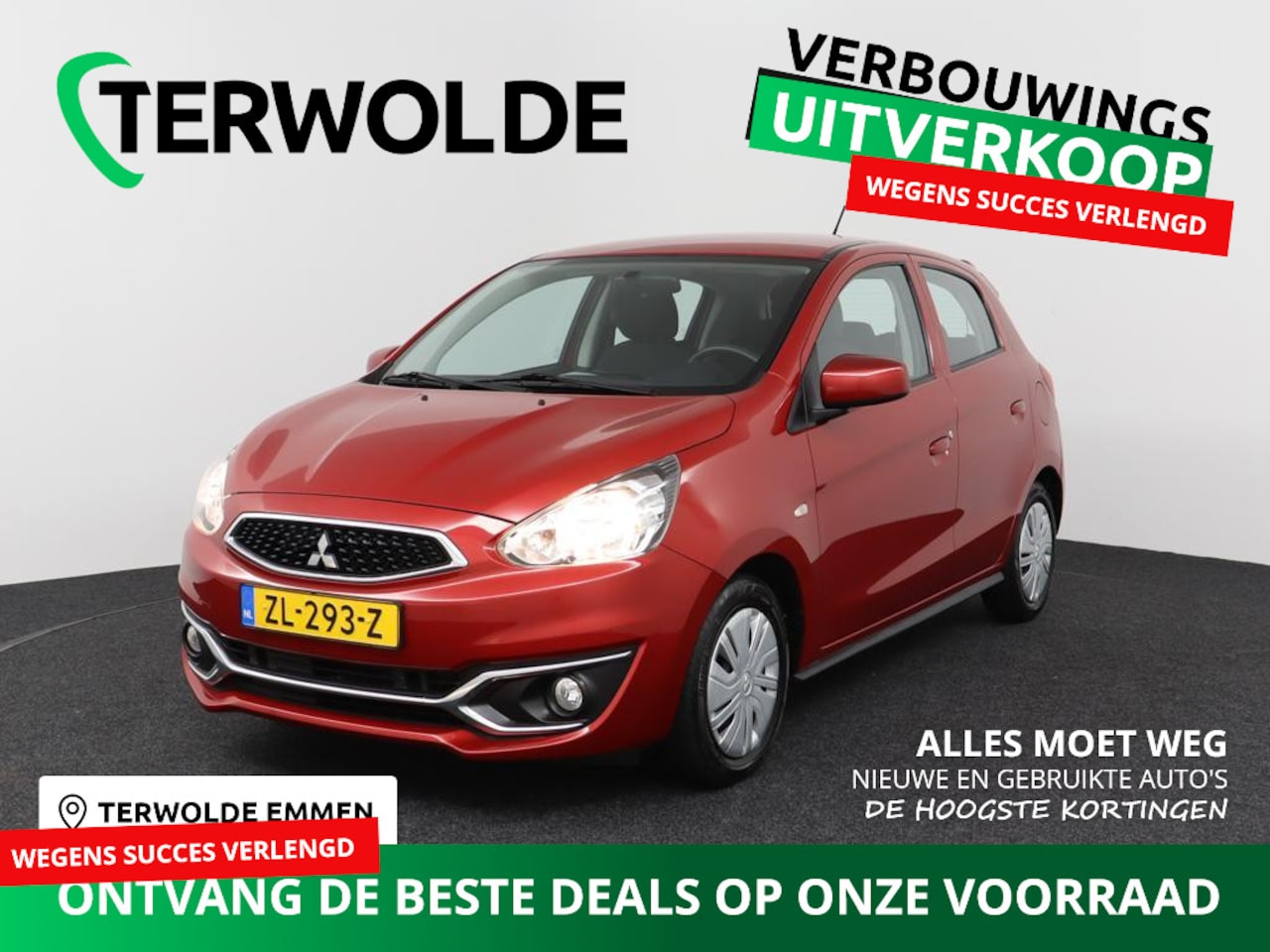 Mitsubishi Space Star - 1.0 Cool+ | Airco | Radio-CD | Metallic Lak | Mistlampen | Eerste eigenaar | Dealer Onderh - AutoWereld.nl