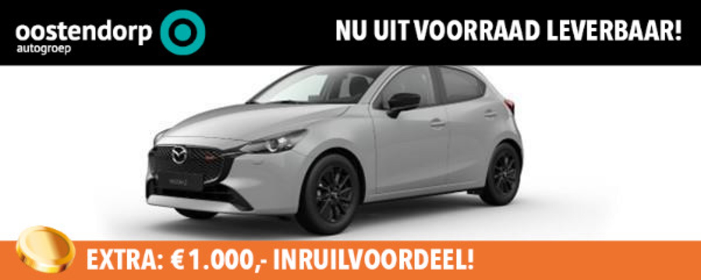 Mazda 2 - 1.5 e-SkyActiv-G 90 Homura 1.5 e-SkyActiv-G 90 Homura - AutoWereld.nl