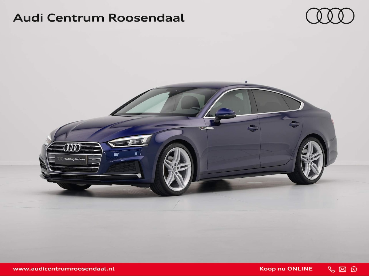 Audi A5 Sportback - 40 TFSI 190pk Sport S-line Edition Navigatie Pdc Led Cruise 100 - AutoWereld.nl