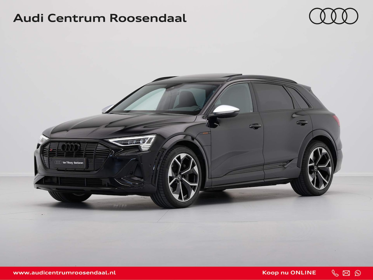 Audi e-tron - S quattro 95 kWh Panorama Leer B&O Camera Luchtvering 95 - AutoWereld.nl