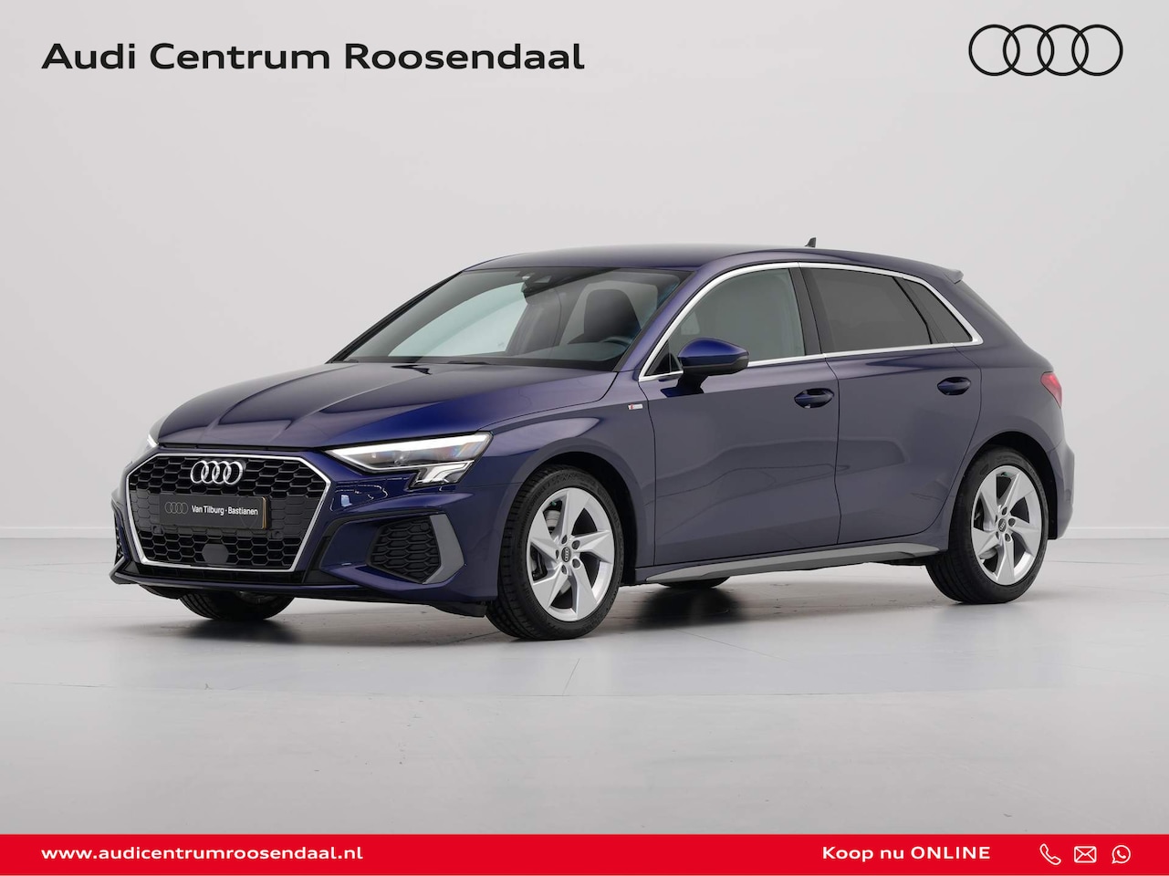 Audi A3 Sportback - 30 TFSI 110pk S-Line edition Navigatie Clima Pdc Acc - AutoWereld.nl