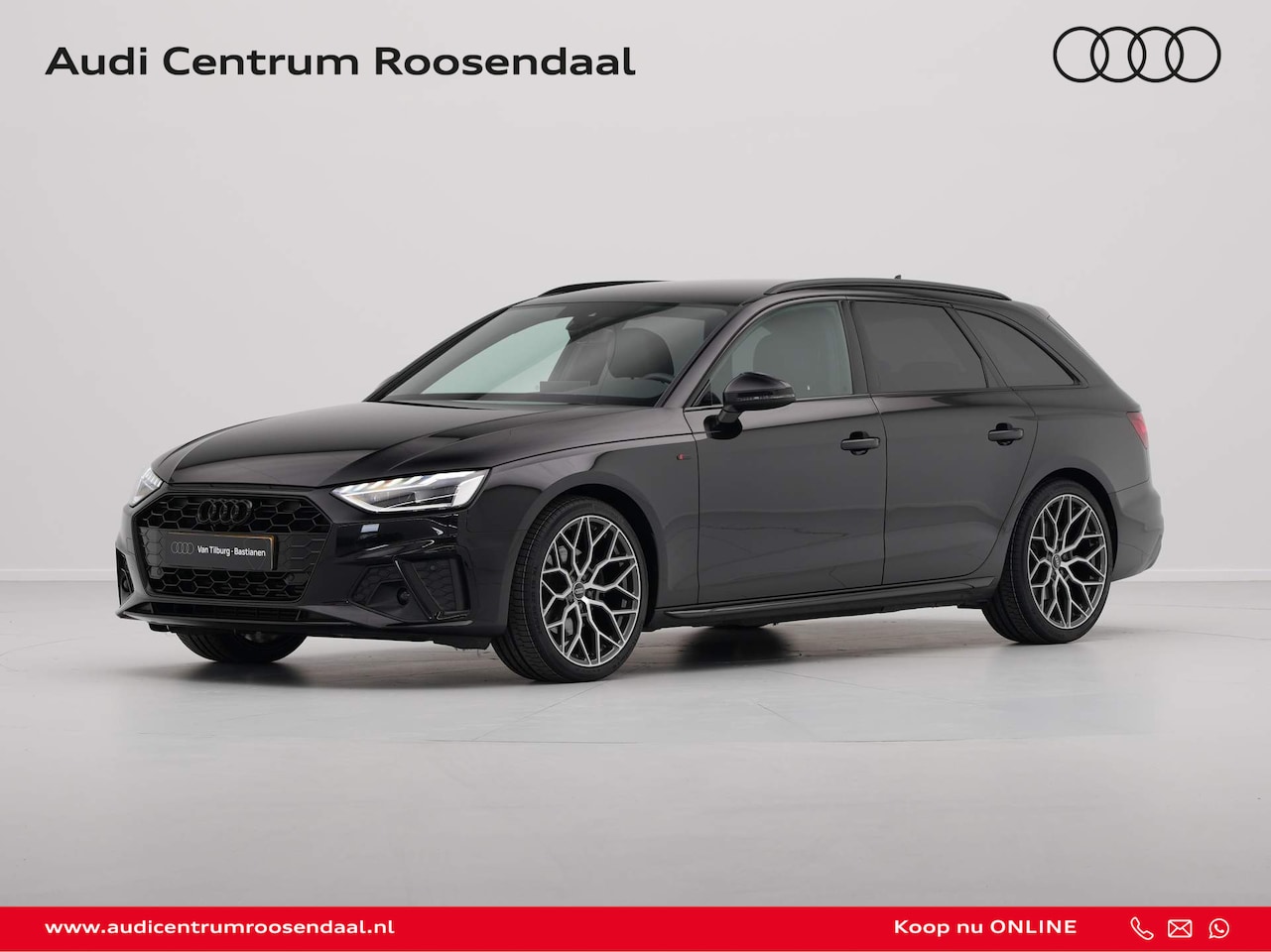 Audi A4 Avant - 35 TFSI S edition S Line Navigatie Optiek Black 87 - AutoWereld.nl