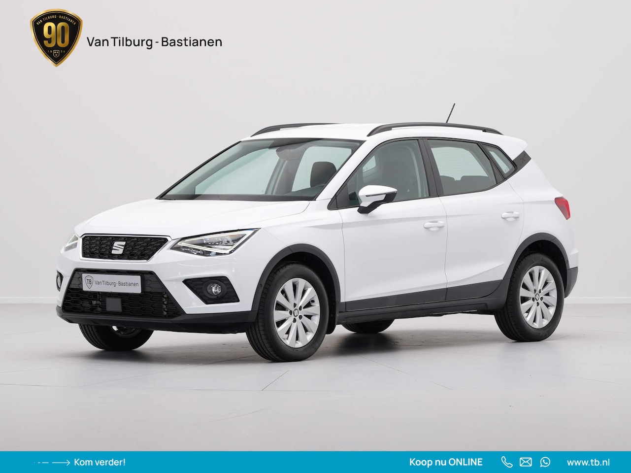 Seat Arona - 1.0 TSI 110pk DSG Style Navi via App Camera Led Stoelverwarming 323 - AutoWereld.nl