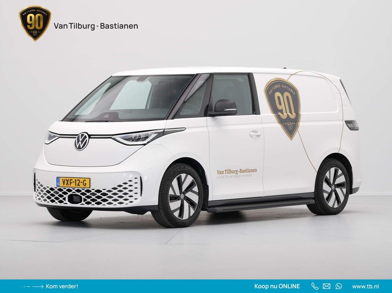 Volkswagen ID. Buzz Cargo - L1H1 77 kWh, rijdende demo, kilometerstand loopt op rijdende demo, kilometerstand loopt op - AutoWereld.nl