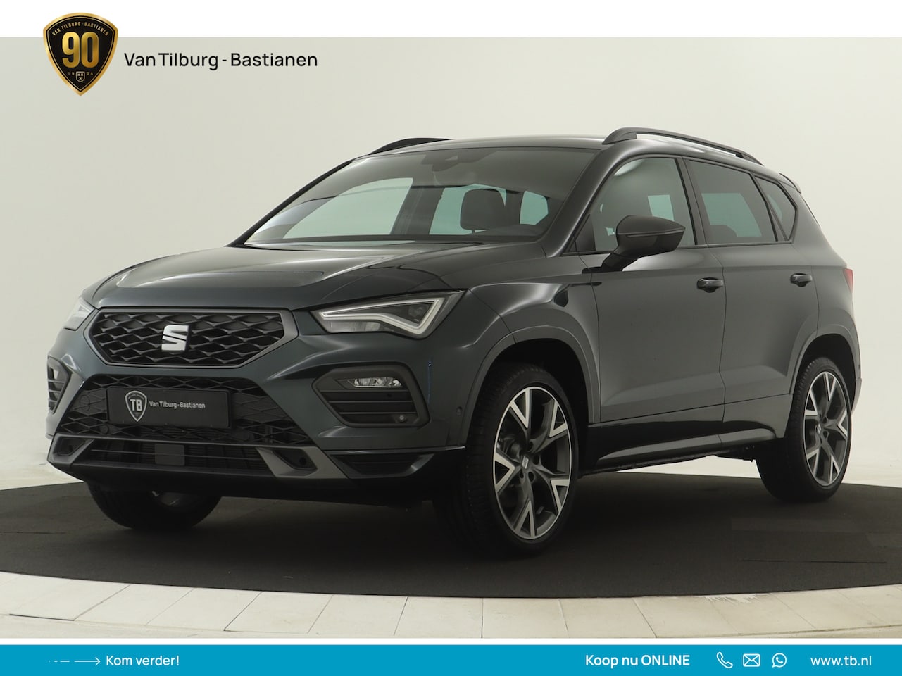 Seat Ateca - 1.5 TSI FR Business Intense "Stoel/Stuurverwarming, KeyLess Entry, Elec. Achterklep, 19" L - AutoWereld.nl