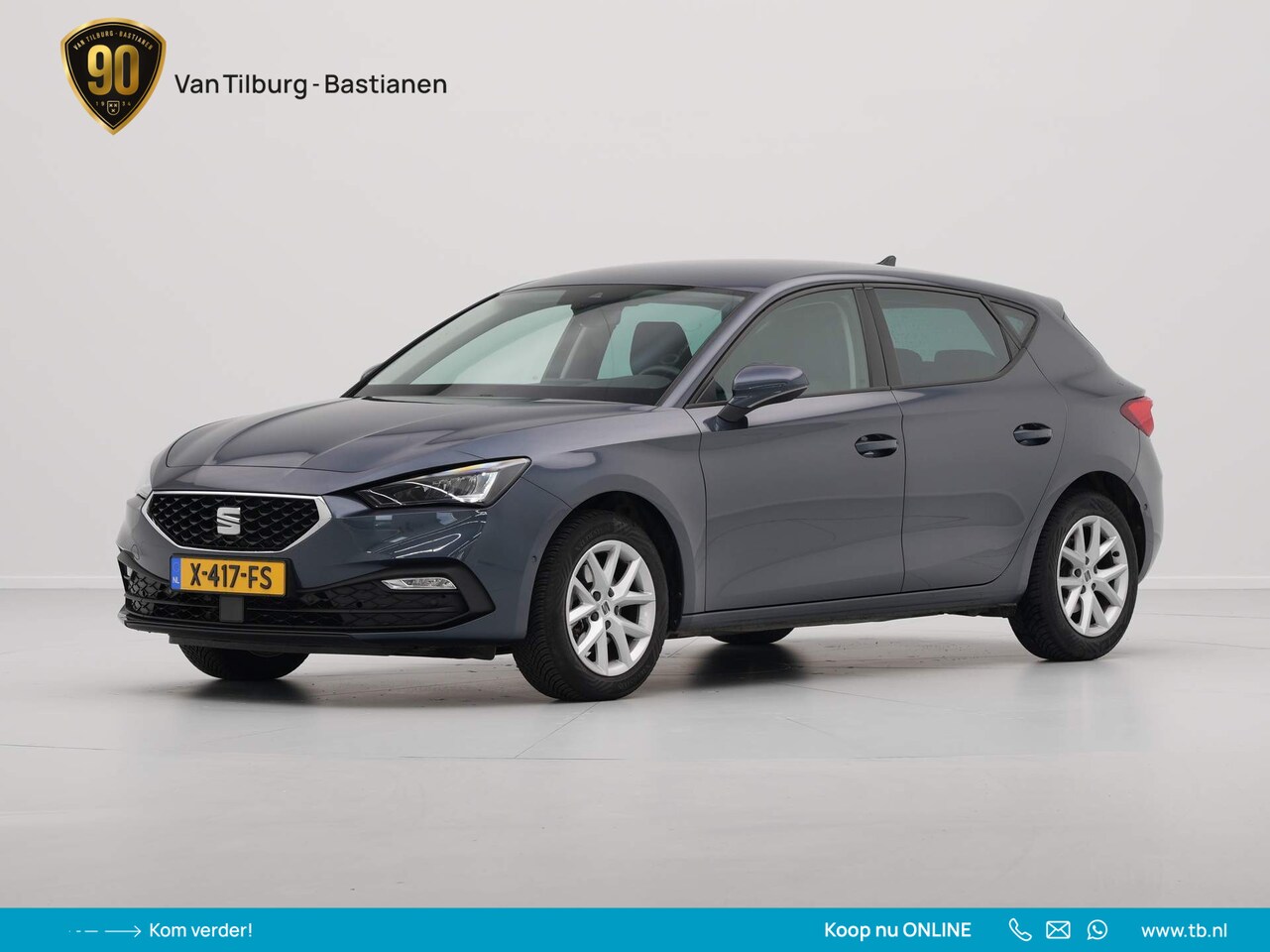 Seat Leon - 1.0 TSI Style Business Intense 1.0 TSI 111pk Style Business Intense , Trekhaak, Park assist, Virtual cockpit, - AutoWereld.nl