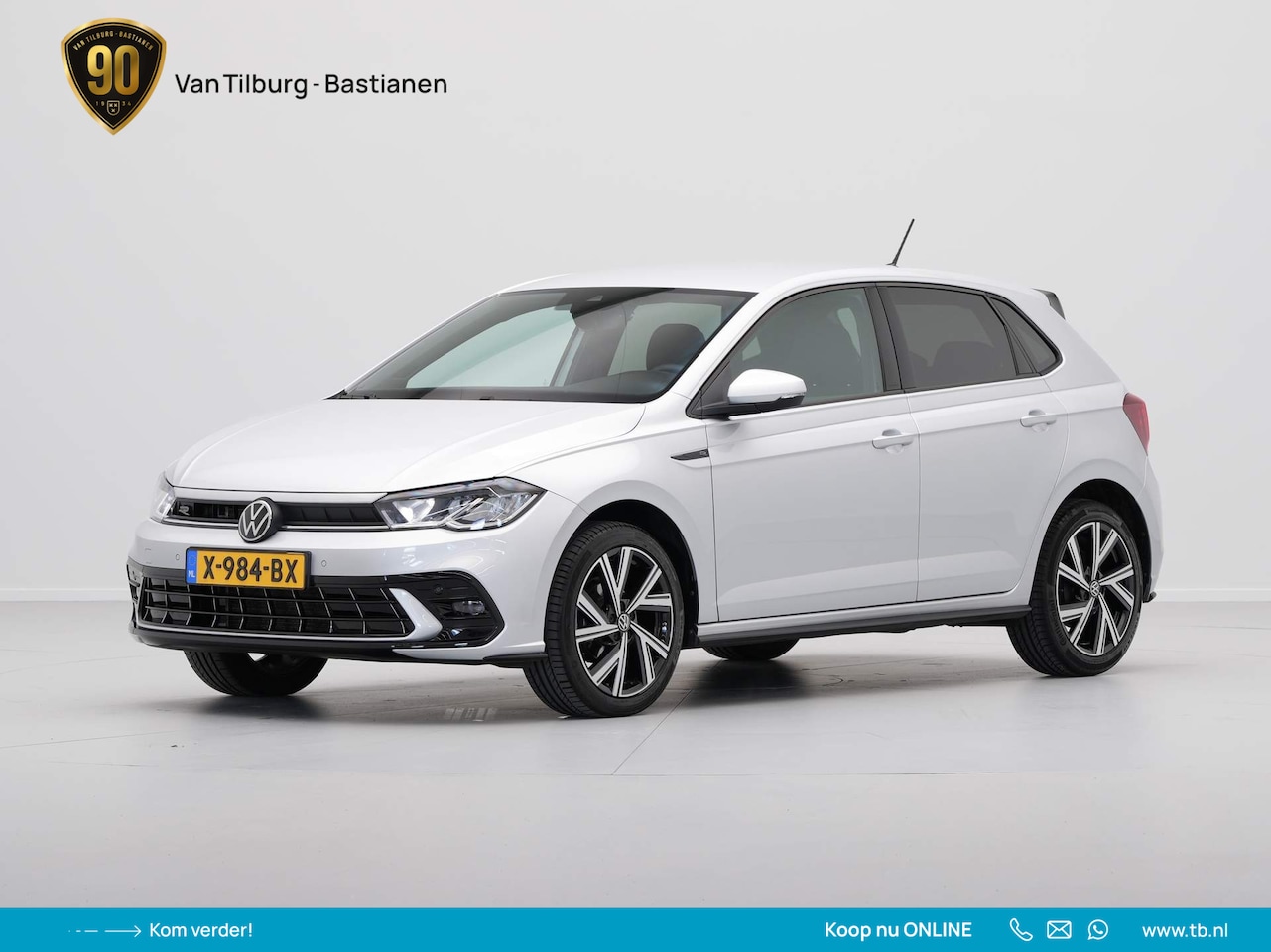 Volkswagen Polo - 1.0 TSI 95pk DSG R-Line Navi via App Pdc Clima Acc - AutoWereld.nl