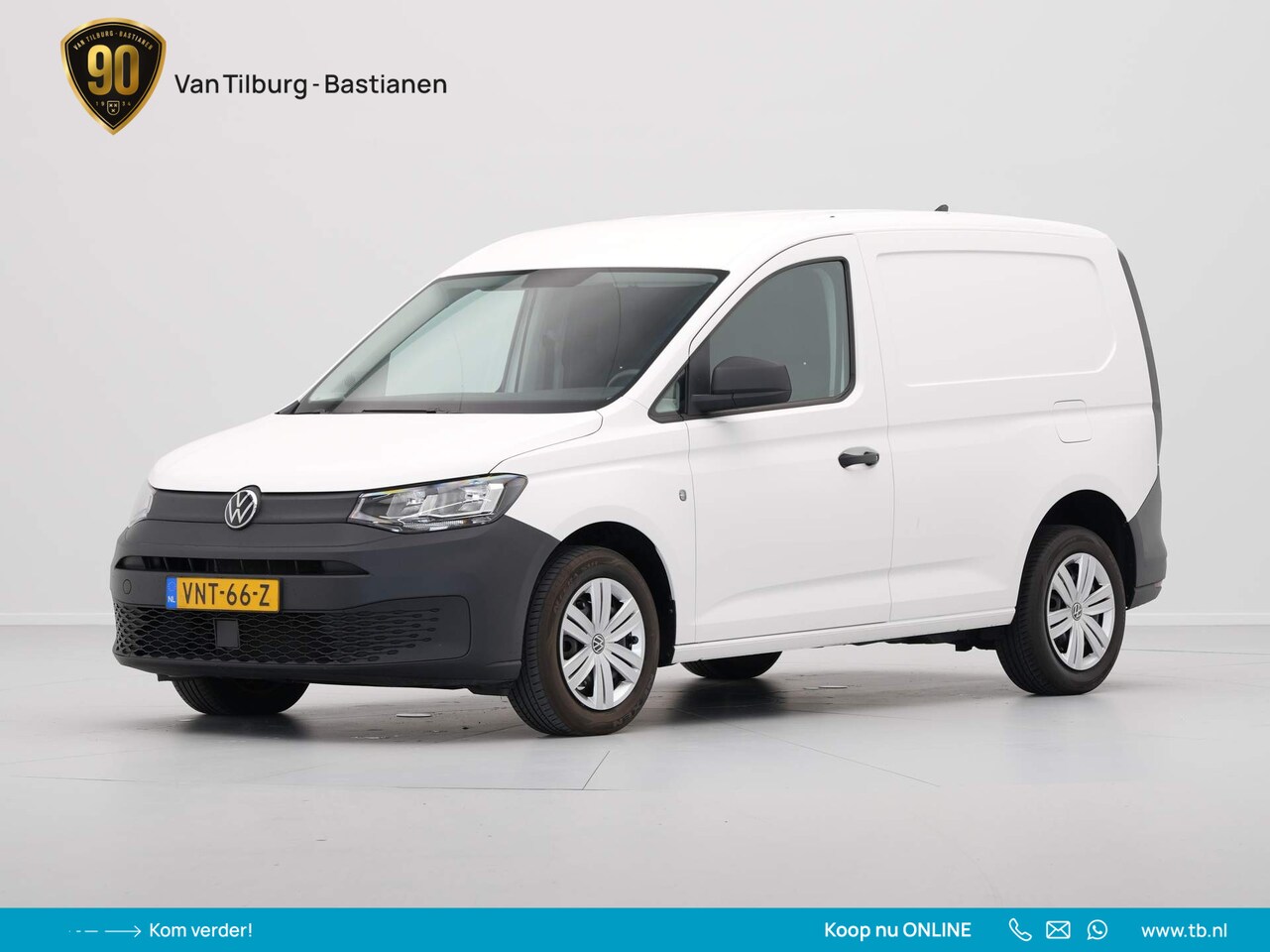 Volkswagen Caddy Cargo - 2.0 TDI 75pk Trend Airco Bluetooth Elek. Ramen - AutoWereld.nl