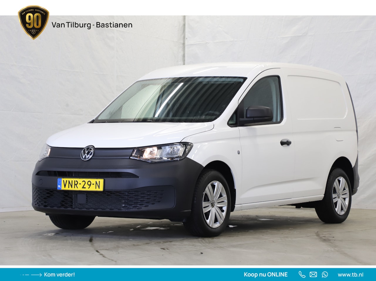 Volkswagen Caddy Cargo - 2.0 TDI 75pk Trend Airco Bluetooth Elek. Ramen - AutoWereld.nl