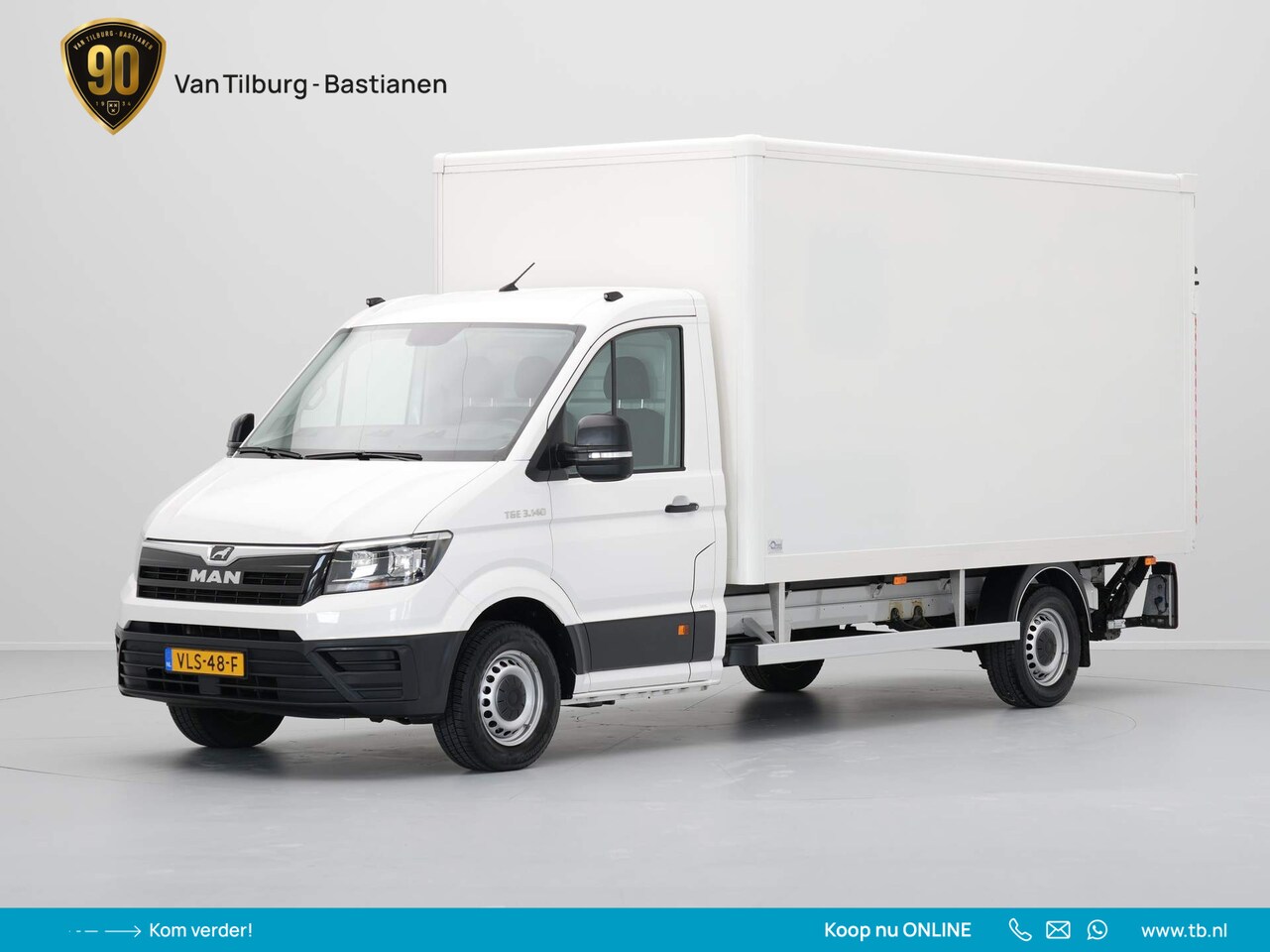 MAN TGE - 35 2.0 TDI 140pk Bakwagen Airco Laadklep Bijrijdersbank Bluetooth - AutoWereld.nl