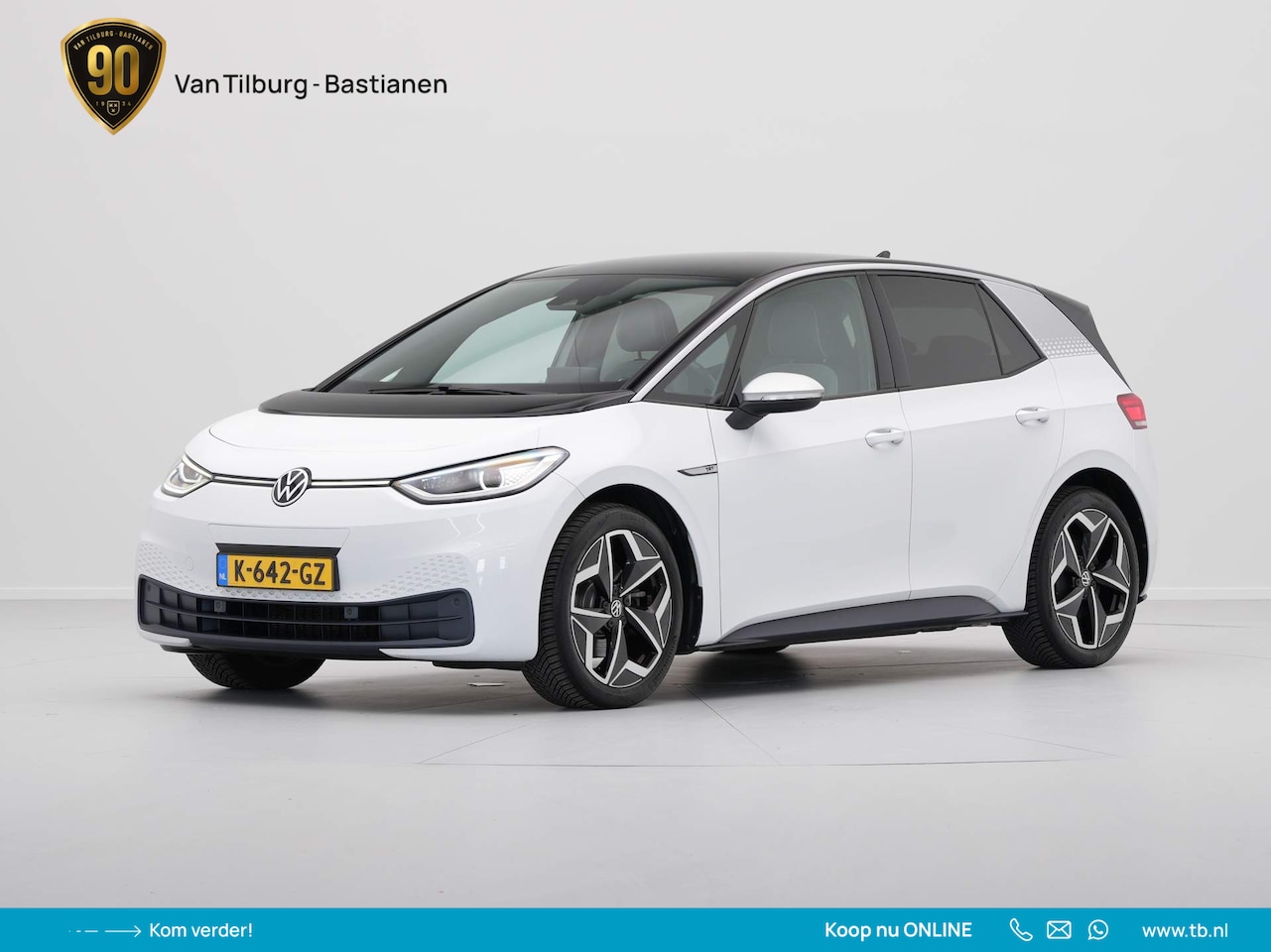 Volkswagen ID.3 - First Plus 204pk 58 kWh Navigatie Camera Stuurverwarming EX €2000,= subsidie 307 - AutoWereld.nl