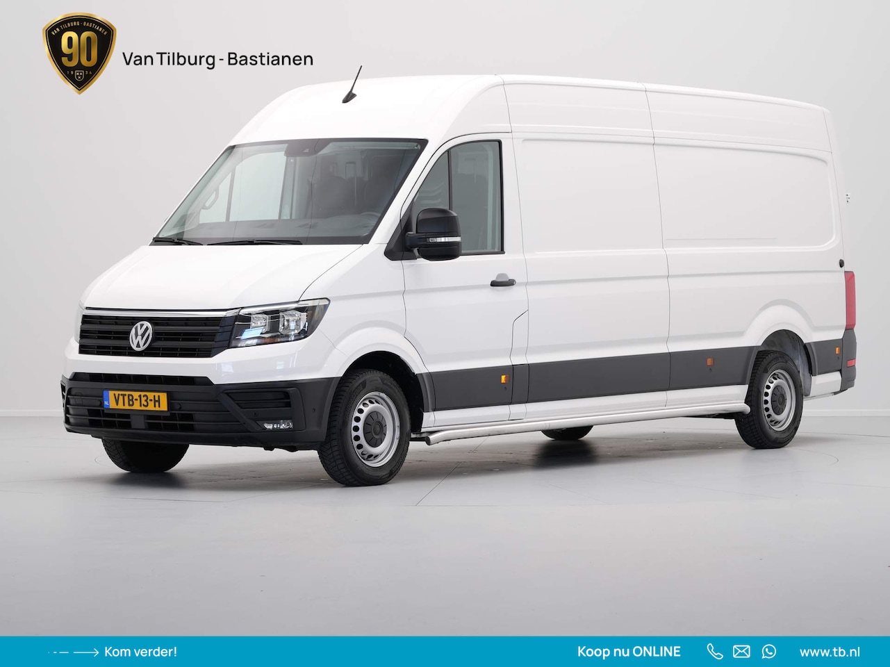 Volkswagen Crafter - 35 2.0 TDI L4H3 Comfortline Navigatie Camera Voorruitverwarming Bijrijdersbank - AutoWereld.nl