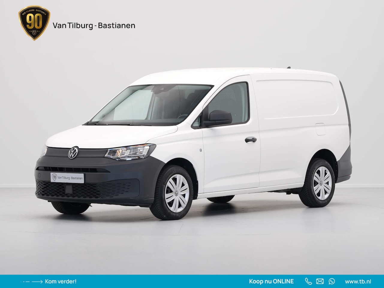 Volkswagen Caddy Cargo Maxi - 1.5 TSI 115pk DSG Trend Navi via App Airco Trekhaak Cruise - AutoWereld.nl