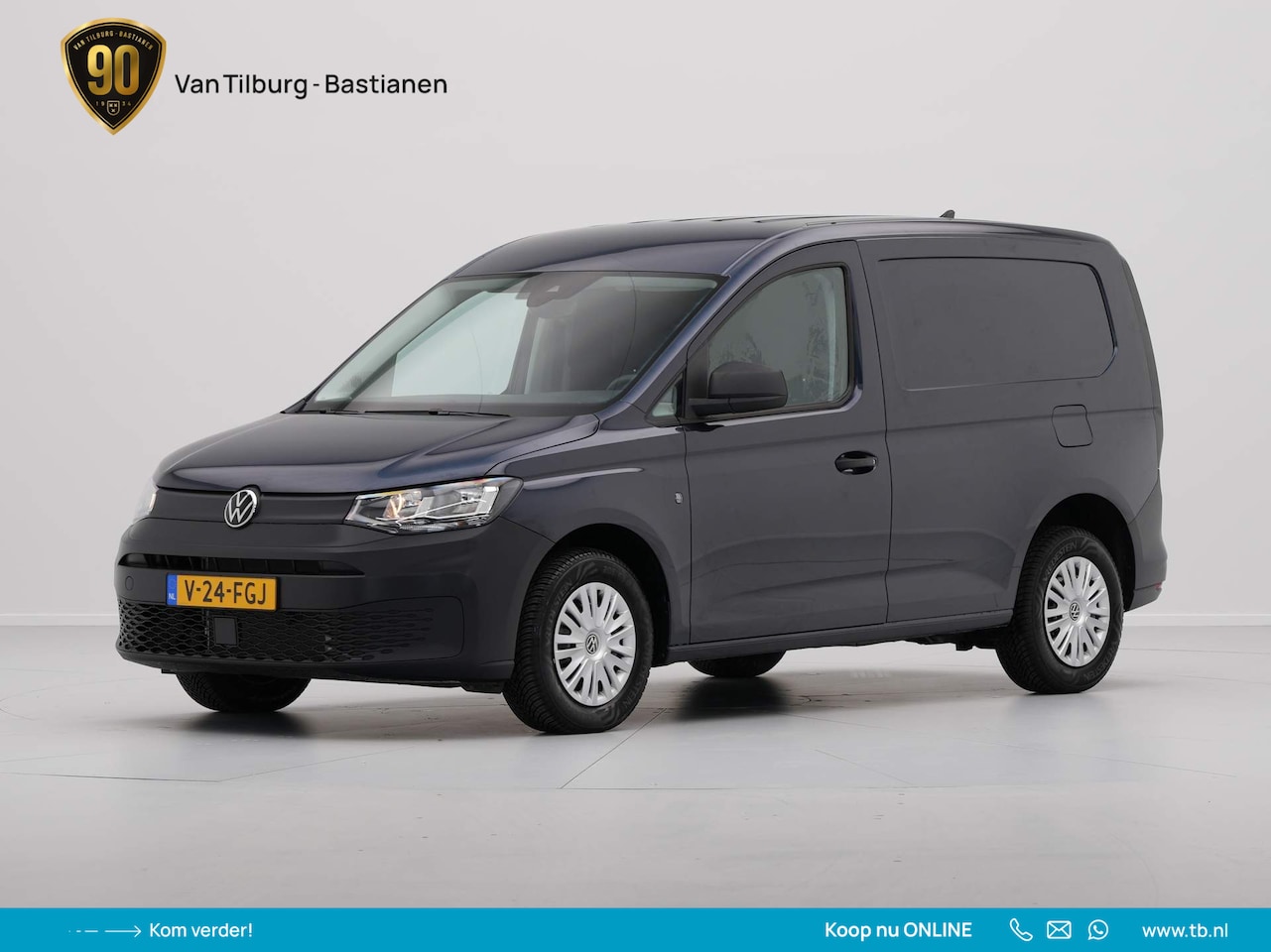 Volkswagen Caddy Cargo - 2.0 TDI 102pk Trend Navi via App Airco Cruise Trekhaak - AutoWereld.nl