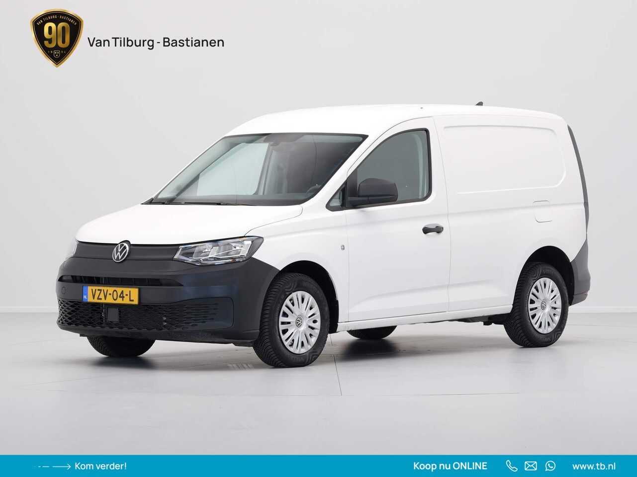 Volkswagen Caddy Cargo - 2.0 TDI 75pk Trend Navi via App Airco Cruise Trekhaak - AutoWereld.nl