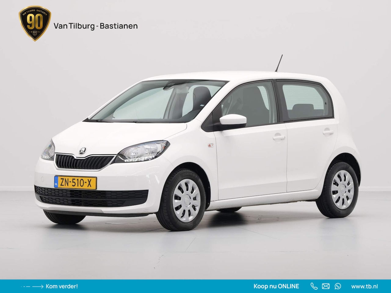 Skoda Citigo - 1.0 Greentech Ambition Airco Bluetooth Cruise Elek. Ramen 201 - AutoWereld.nl