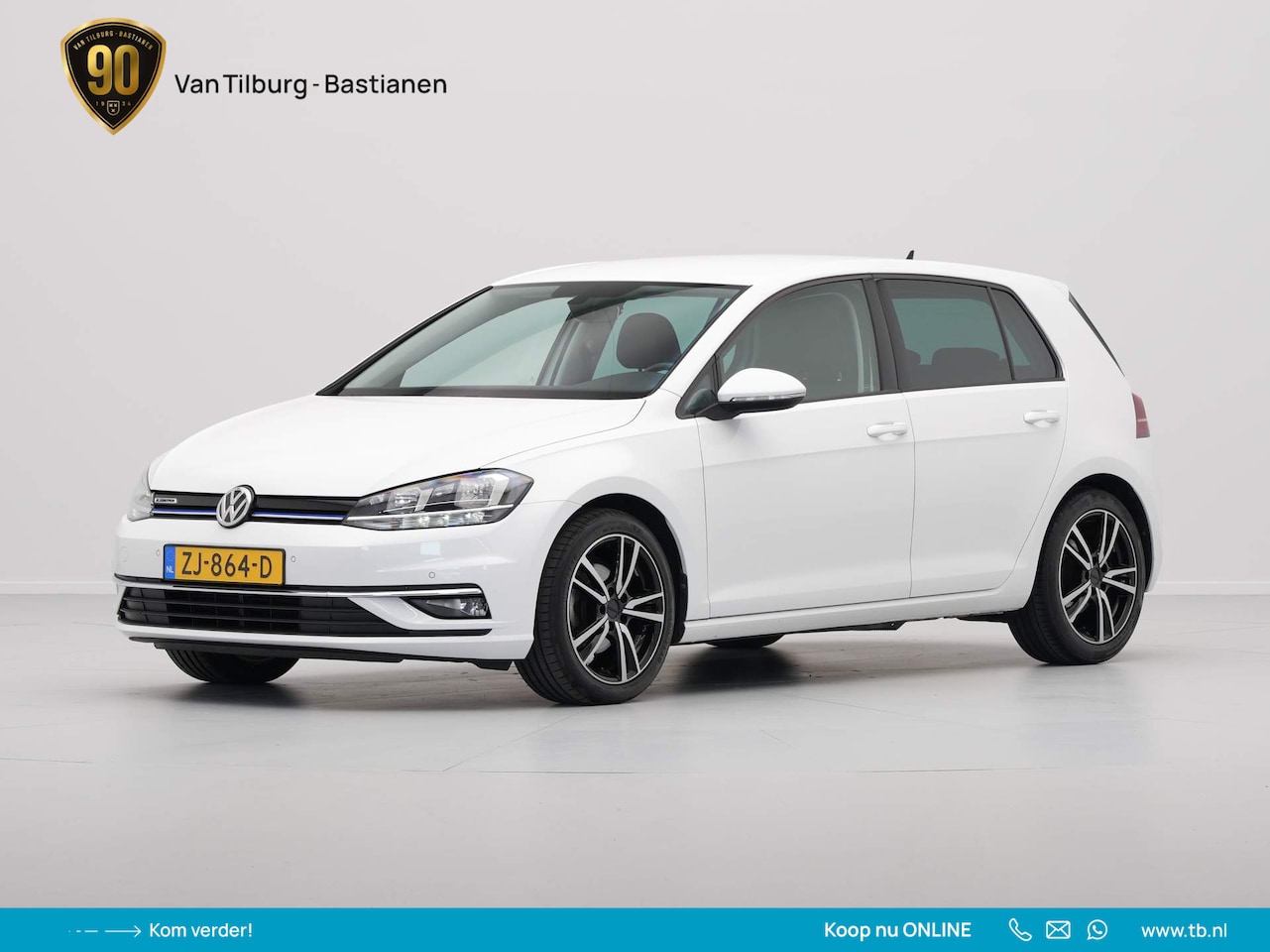 Volkswagen Golf - 1.5 TSI 130pk DSG Comfortline Business Navigatie Pdc Clima Acc 249 - AutoWereld.nl