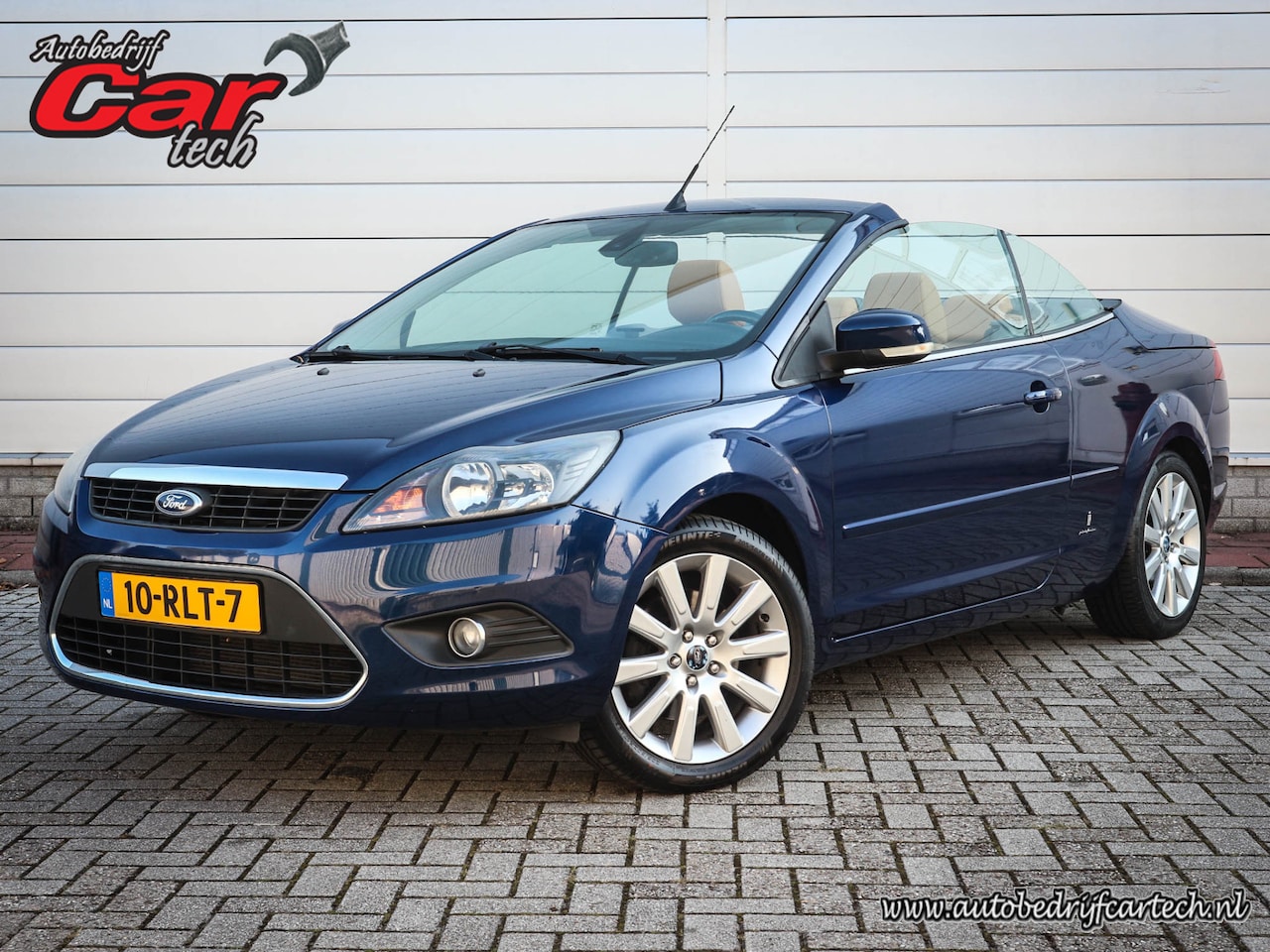 Ford Focus Coupé-Cabriolet - 2.0 Limited | Clima | Cruise | Navi | Leer | 17 Inch | Pdc | Voorruitverwarming | Stoelver - AutoWereld.nl