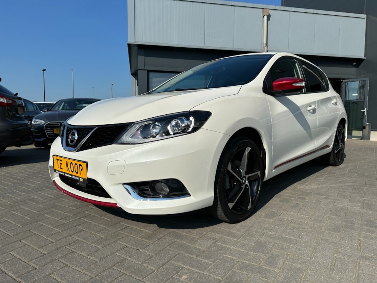 Nissan Pulsar - Nissan Pulsar 1.2 Dig-T N-Line KM 45.800 Trekhaak Parelmoer wit - AutoWereld.nl