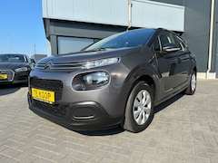 Citroën C3 - 1.2 PureTech Feel Grijs, 1e eigenaar Airco, Apple CarPlay, Crui