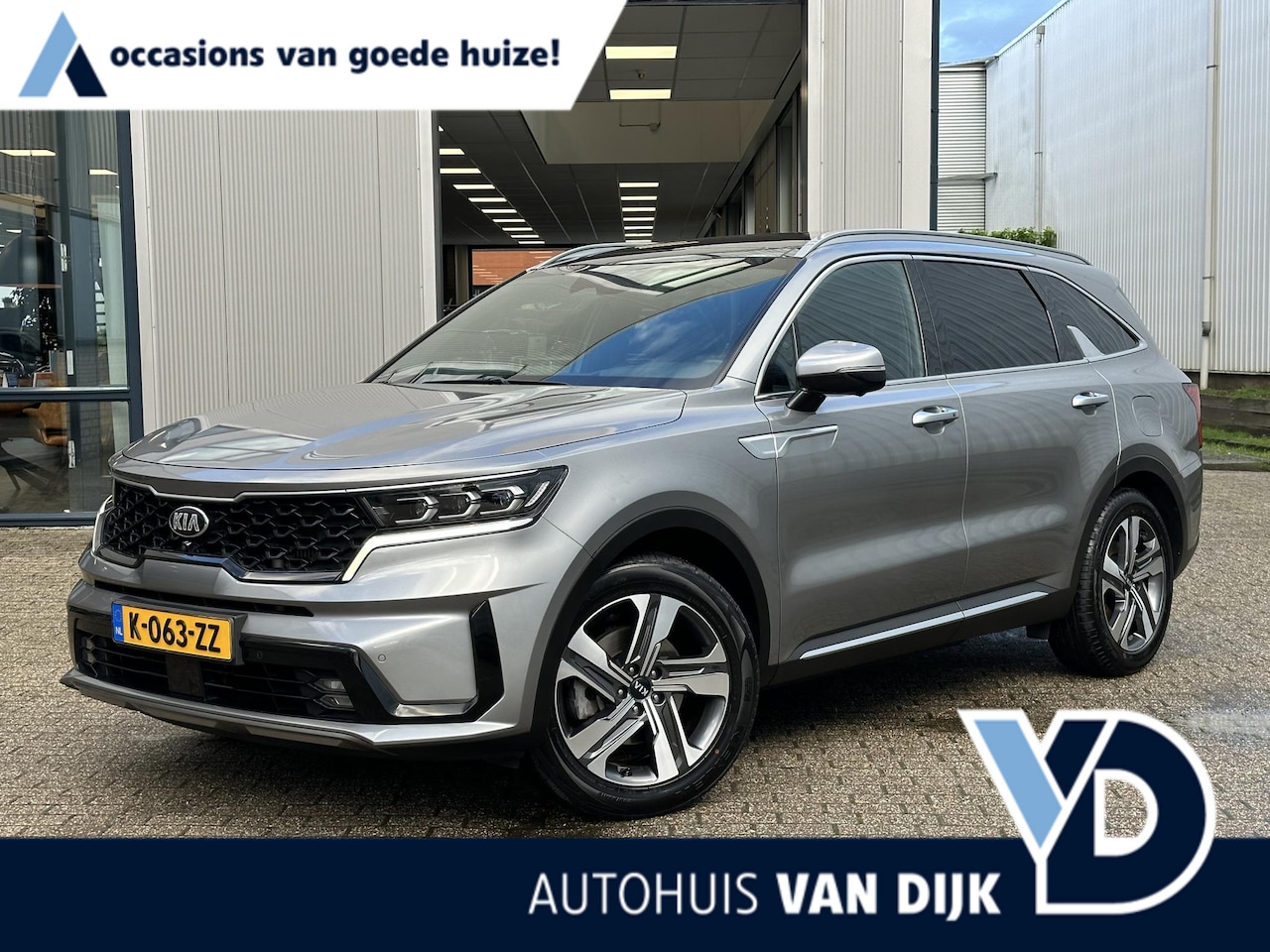 Kia Sorento - 1.6 T-GDI Plug-in Hybrid 4WD ExecutiveLine 7p. | Pano-Dak/Leder/HUD/19"/Navi/Carplay - AutoWereld.nl