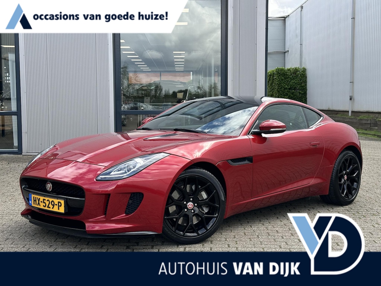 Jaguar F-type - 3.0 V6 340pk Coupé | NL-Auto/Pano-Dak/Sportstoel/Leder/Memory - AutoWereld.nl