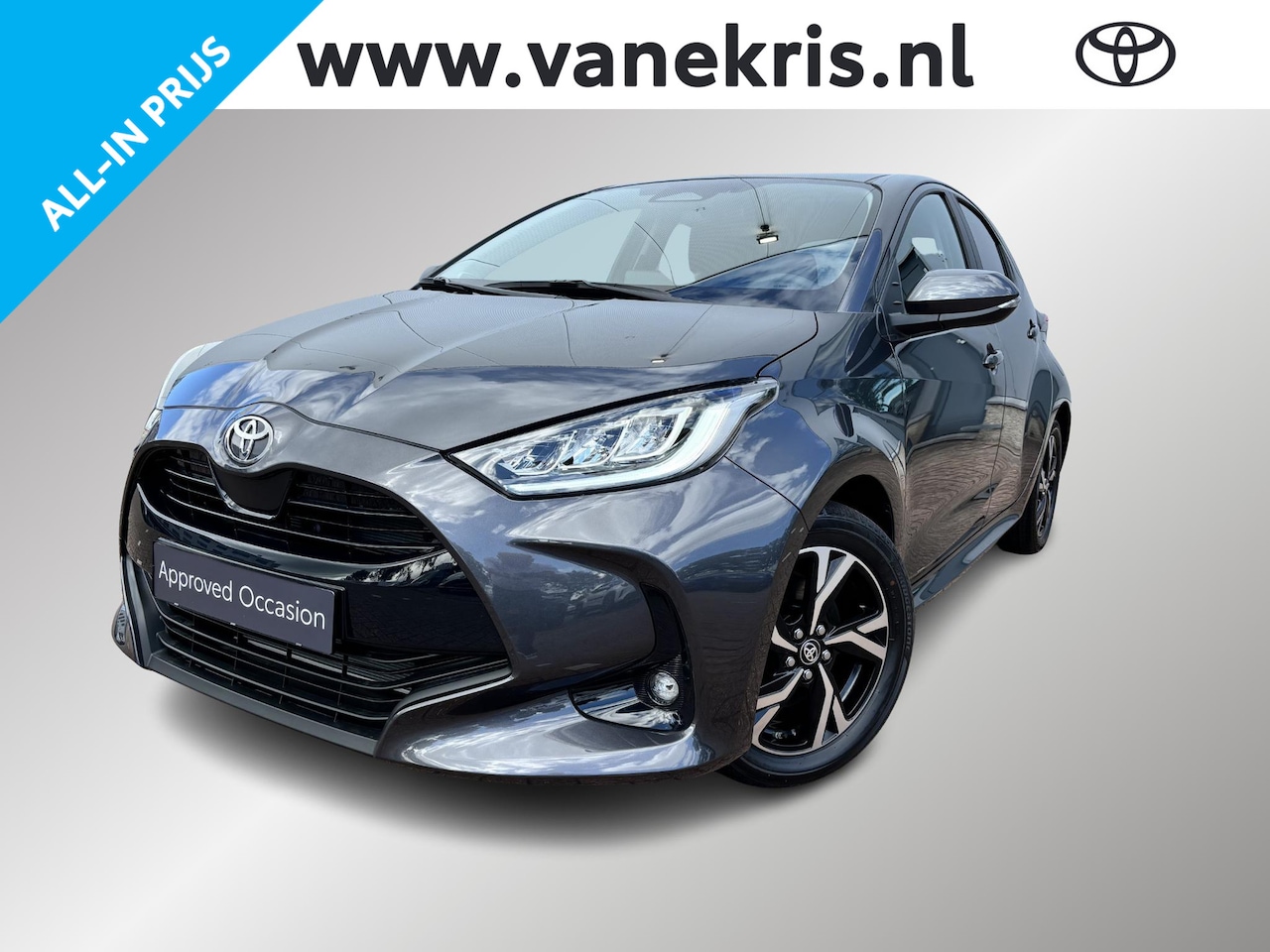 Toyota Yaris - 1.5 Hybrid First Edition Limited, Stuurverwarming , Apple carplay, Android auto, Snel leve - AutoWereld.nl