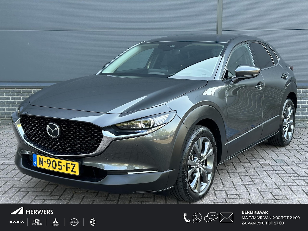 Mazda CX-30 - 2.0 e-SkyActiv-X M Hybrid Luxury Eerste eigenaar /  Elektrisch stoelen met geheugen / Adap - AutoWereld.nl