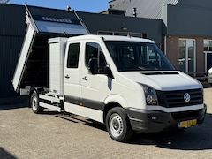 Volkswagen Crafter - 35 2.0 TDI DC Maxi Kipper 3500kg trekgewicht Euro 6 Airco Cruise controle 6-Persoons Telef