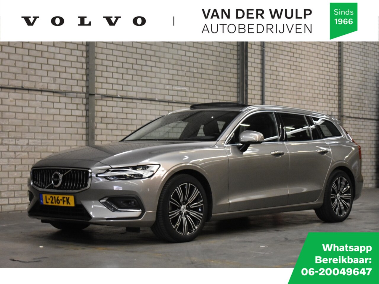 Volvo V60 - B3 163pk Inscription | Schuifdak | Trekhaak | BLIS | Harman/Kard - AutoWereld.nl