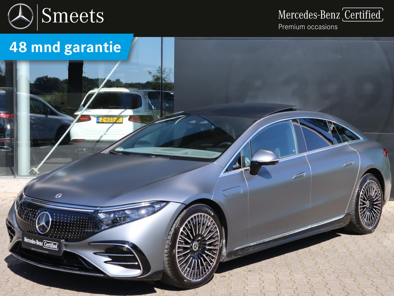 Mercedes-Benz EQS - 450+ AMG Line | Multispaak | Panoramadak | Trekhaak | Distronic | 360 camera | Burmester | - AutoWereld.nl