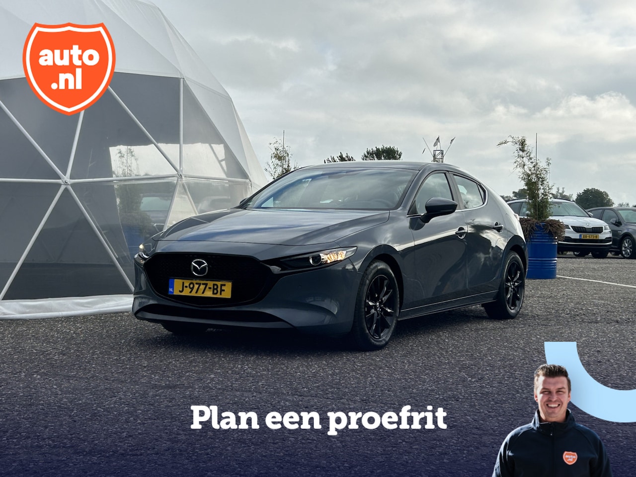 Mazda 3 - 2.0 e-SkyActiv-X M Hybrid 180 Comfort met Bose Bose audio | Leer | Stuur- & Stoelverwarmin - AutoWereld.nl