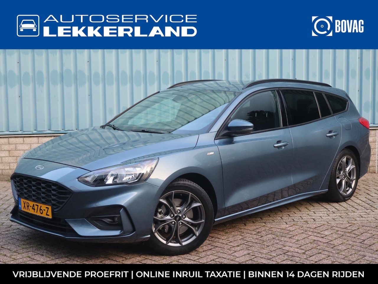 Ford Focus Wagon - 1.0 EcoB. 125pk ST Line NAVI | TREKHAAK | B&O - AutoWereld.nl