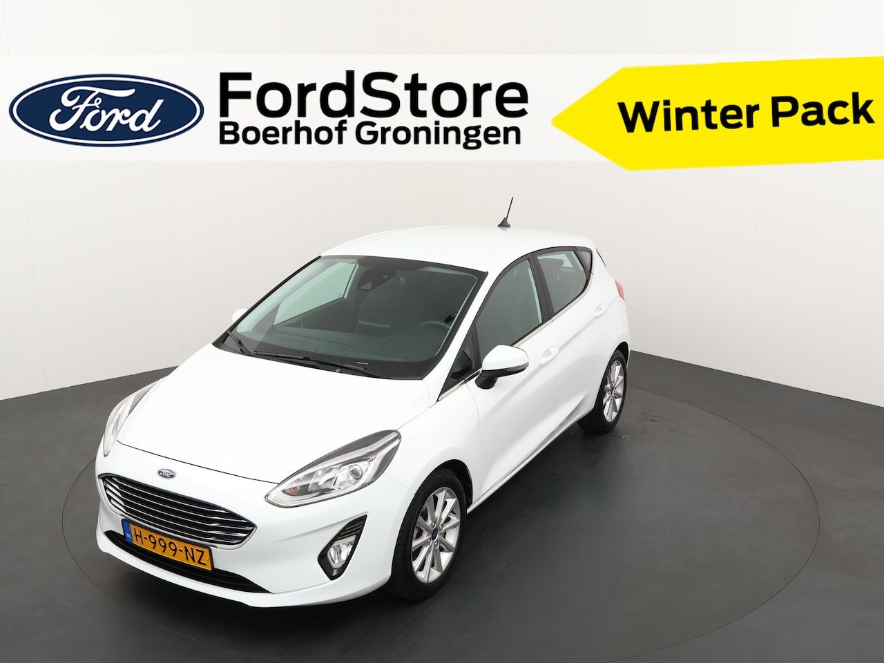 Ford Fiesta - EcoBoost 95 pk Titanium | Winter pack | LM velgen | Navi | LED | Cruise control | 100% dea - AutoWereld.nl