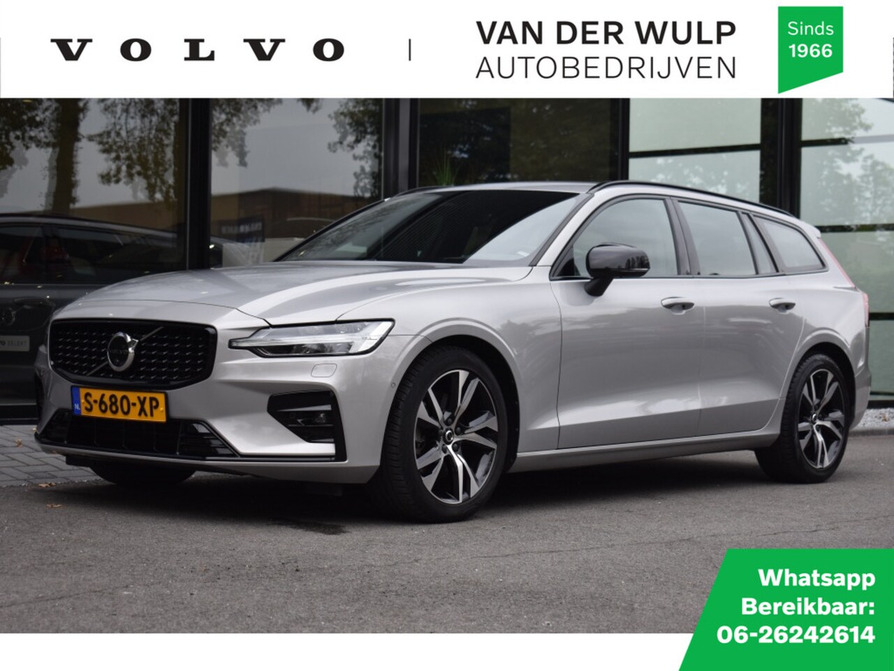 Volvo V60 - B3 163pk Plus Dark | Climate | Driver Assist | Lighting - AutoWereld.nl