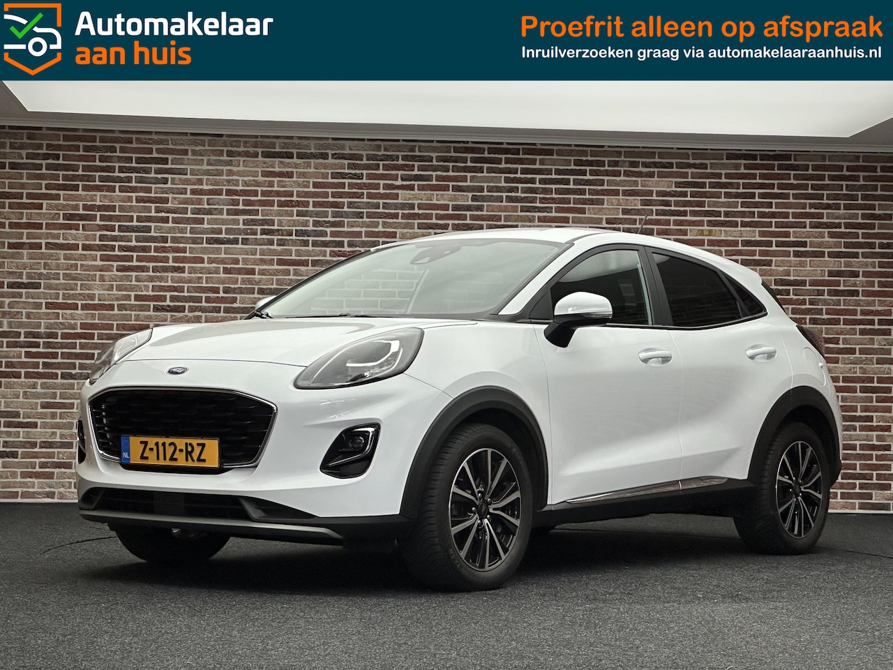 Ford Puma - 1.0Turbo Automaat 125PK Titanium Carplay Lane assist - AutoWereld.nl