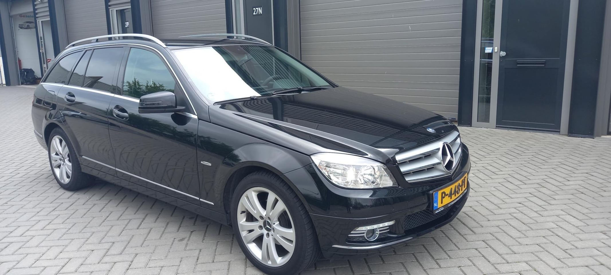 Mercedes-Benz C-klasse Estate - 200 CDI Automaat*Airco*Navigatie*PDC*Cruise control*1/2 lederen bekleding - AutoWereld.nl