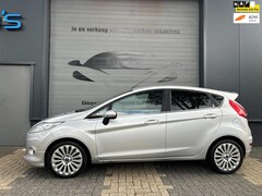 Ford Fiesta - 1.25 ghia 2009 airco clima spoiler nieuwe apk velgen bluetooth xenon stoelverwarming oprui