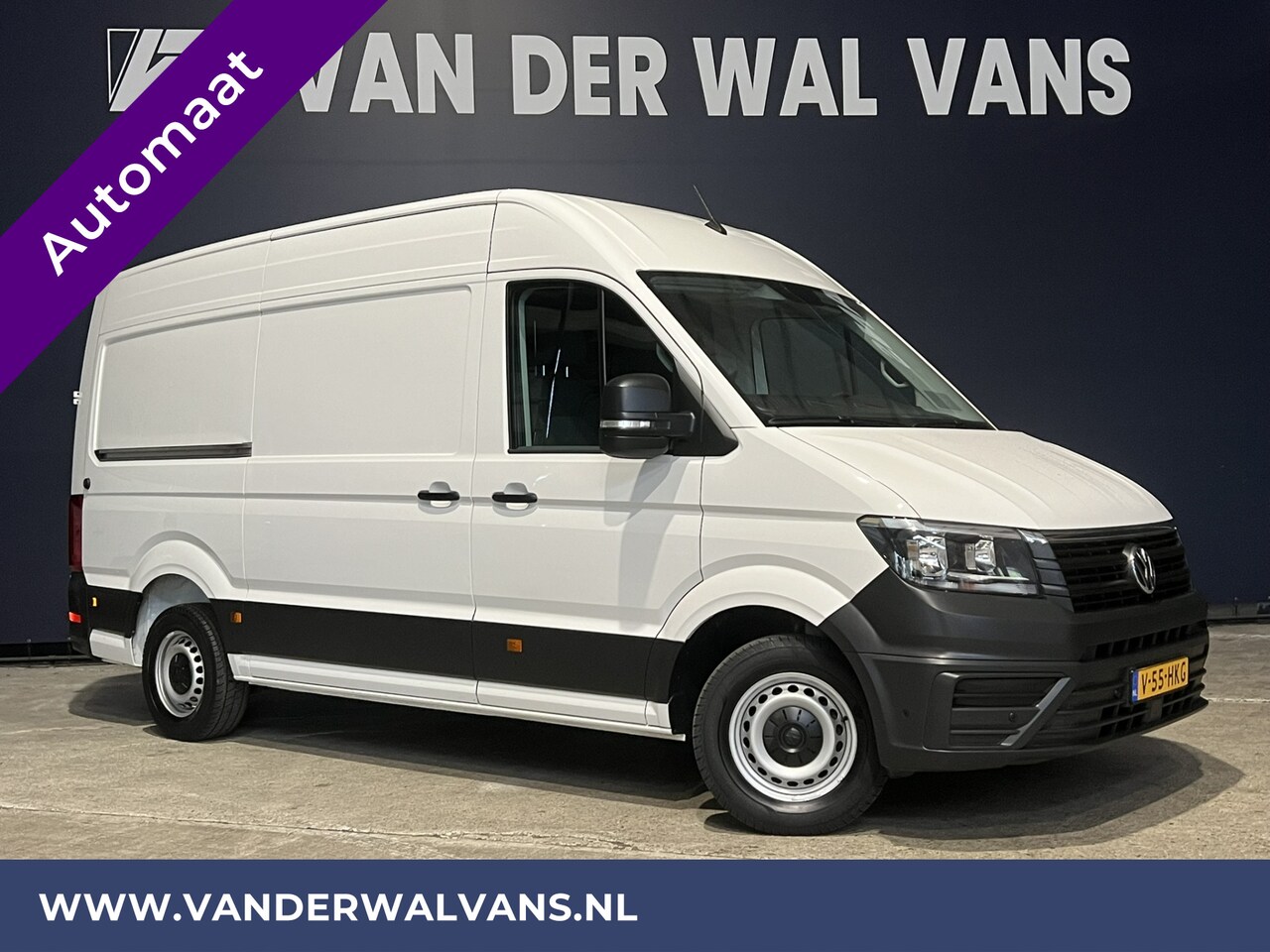 Volkswagen Crafter - 2.0 TDI 141pk Automaat L3H3 L2H2 Euro6 Airco | Camera | Apple Carplay Android Auto, Parkee - AutoWereld.nl