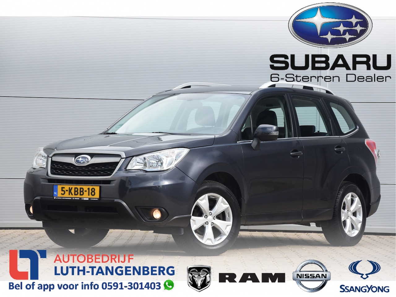 Subaru Forester - 2.0 Luxury | Navi | Camera | Trekhaak - AutoWereld.nl