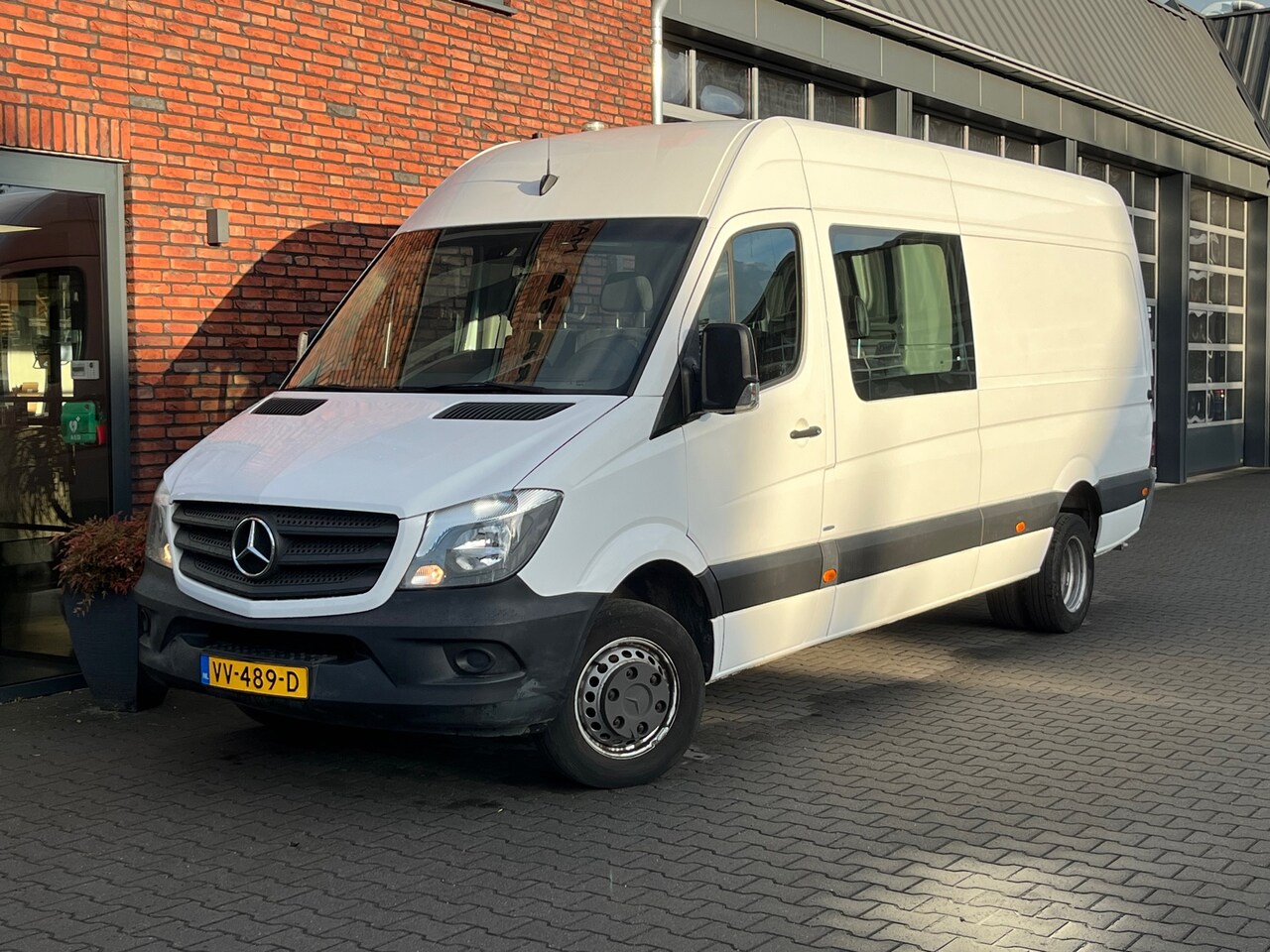 Mercedes-Benz Sprinter - 513 2.2 BlueTEC 432 L3H2 DC VeringVerzwaard/DubbelLucht/LaneAssist/Airco/Cruise/Bluetooth - AutoWereld.nl