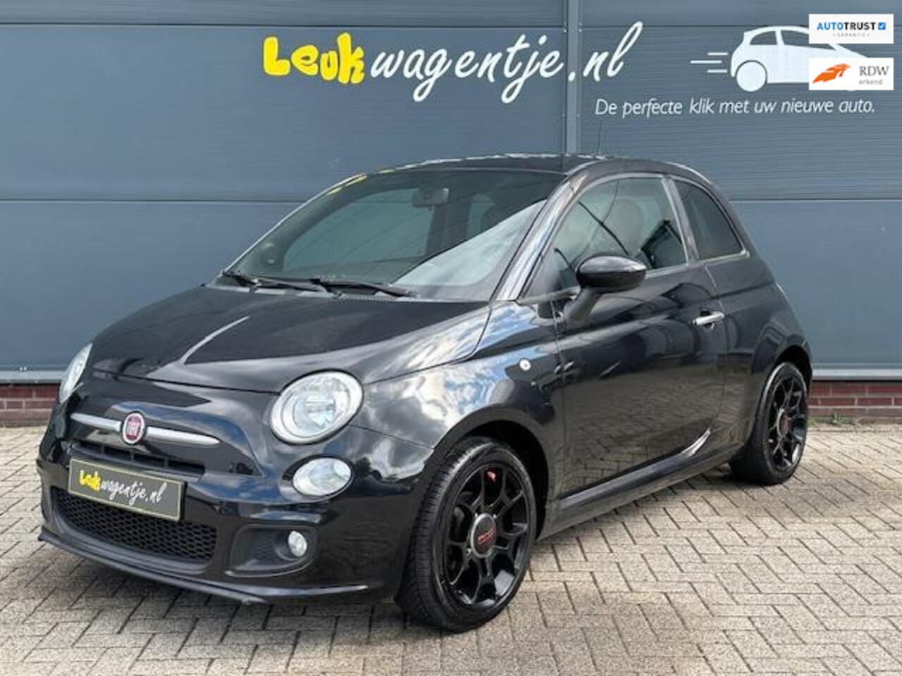 Fiat 500 - 1.2 500S *climate ctrl *alcantara *16 inch *hifi - AutoWereld.nl