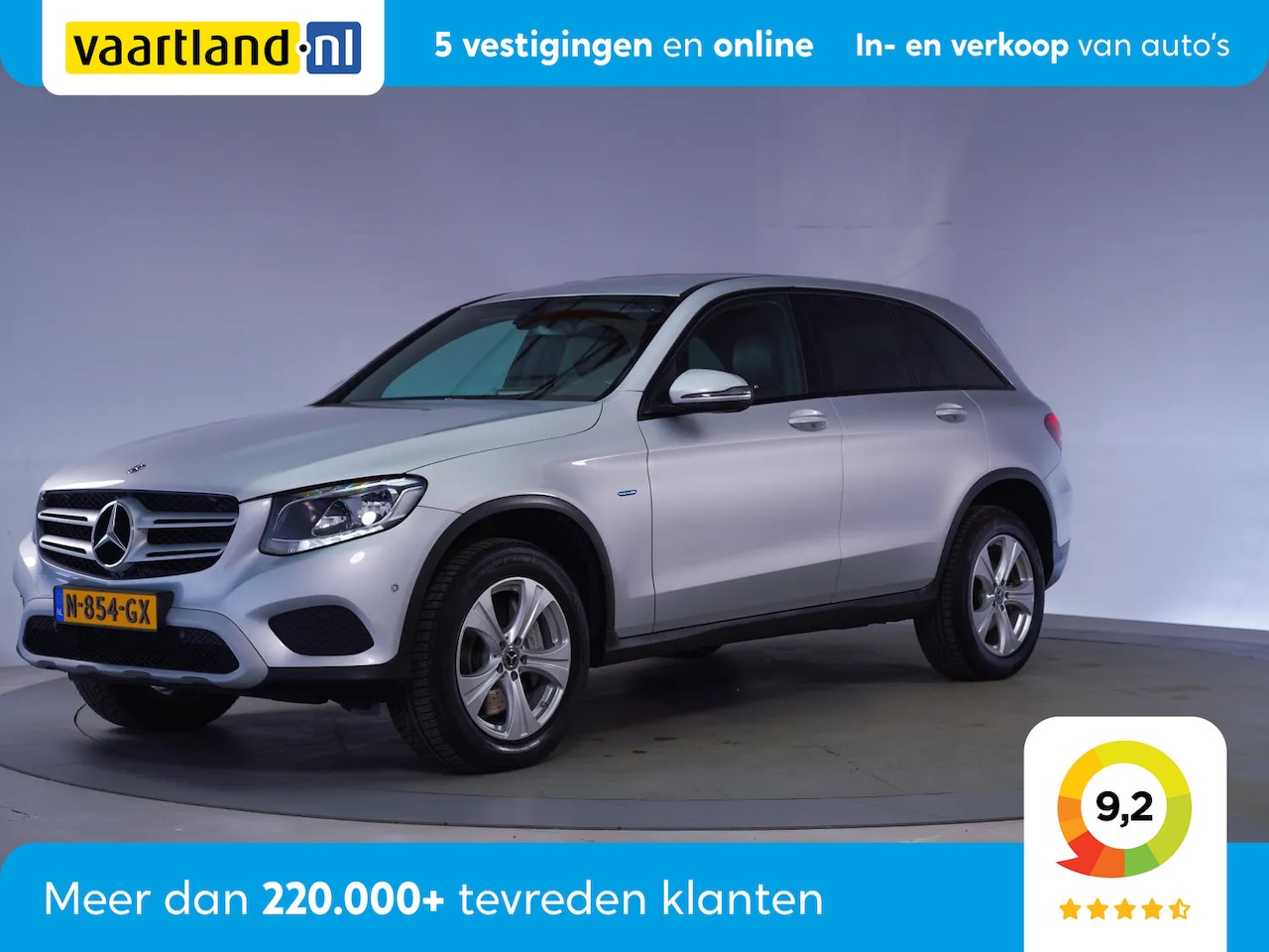 Mercedes-Benz GLC-klasse - 350e 4MATIC Business Solution Aut. [ Leder Trekhaak LED ] - AutoWereld.nl