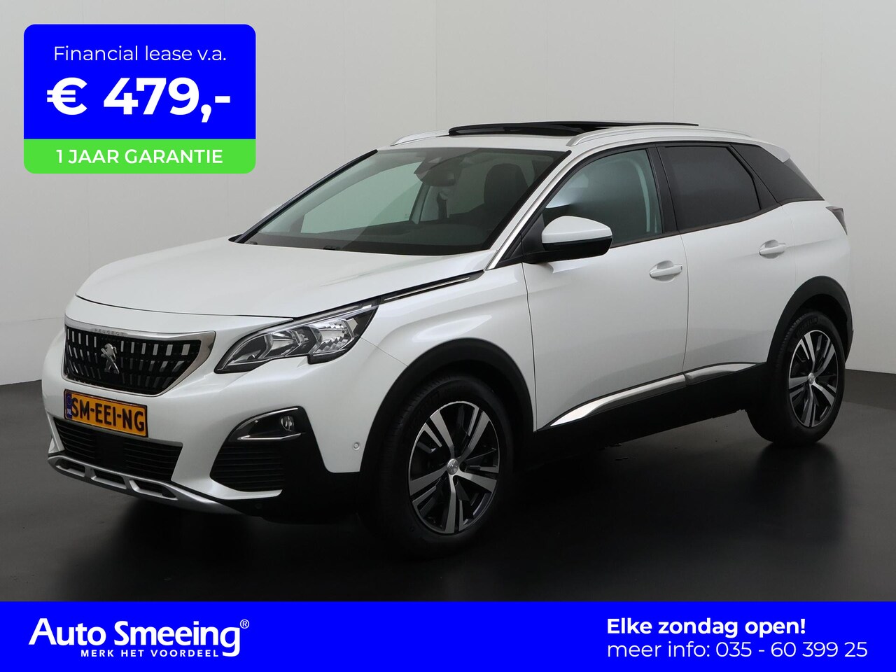 Peugeot 3008 - 1.2 PureTech Allure | Panoramadak | ACC | Leder | Zondag Open! - AutoWereld.nl